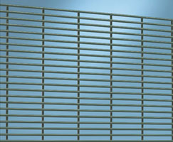 Welded mesh panel
