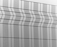 welded mesh panel fence