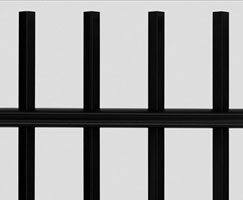 Matrix is a square tube railing system.